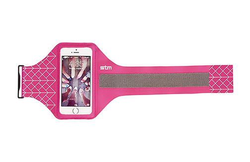 STM Sports Armband for iPhone 5 and Smartphones up to 4.3 Inches - Pink (stm-336-085D-21)